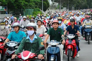 Xe máy tại TP.HCM chịu phí cao nhất 150.000 đồng/năm 