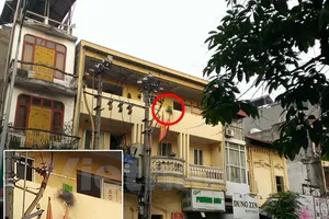 Nổ bốt điện trước trụ sở Công an phường, có thương vong về người