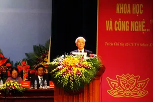 Tổng bí thư Nguyễn Phú Trọng: Đội ngũ trí thức cần tích cực phản biện