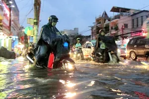 Sài Gòn bắt đầu vào mùa 'ngập nước'