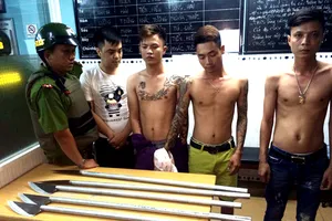 Cảnh sát ngăn giang hồ phía Bắc hỗn chiến ở Sài Gòn