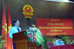Cải cách hành chính 2014: Bộ nào cũng trên trung bình