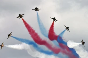 Những chiến đấu cơ nổi bật nhất tại Singapore Airshow