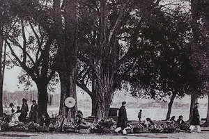 Chùm ảnh: Hồ Gươm hơn 100 năm trước