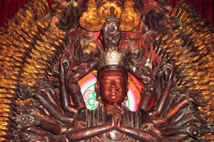 ​Tìm thấy tượng Phật nghìn tay, nghìn mắt bị mất trộm