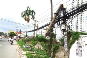 Ba trụ cáp nguy hiểm