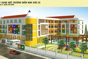 TP.HCM khởi công xây dựng cụm 3 trường học đạt chuẩn quốc gia ở phường 6, quận Tân Bình