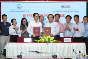 Báo Pháp Luật TP.HCM hợp tác 3 nội dung lớn với Trường ĐH Kinh tế - Luật