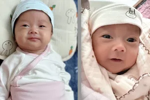 Kỳ tích: 2 bé song sinh chào đời cách nhau 5 tuần