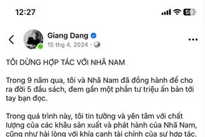 Công an Hà Nội không khởi tố vụ đăng tin sai sự thật về Nhã Nam
