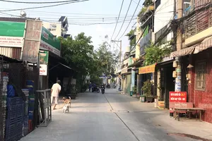 Đường Bình Thành đã được sửa chữa sau phản ánh của báo Pháp Luật TP.HCM