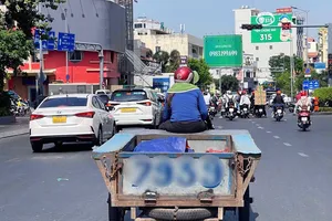 Xe ba gác cần đăng ký biển số không?