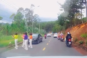 Dừng xe nhảy múa giữa đường bị xử phạt như thế nào?