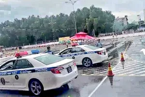 Công an Lâm Đồng xếp thứ tư Hội thi lái xe giỏi khu vực phía Nam