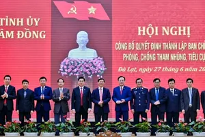 Ban Chỉ đạo phòng chống tham nhũng, tiêu cực tỉnh Lâm Đồng