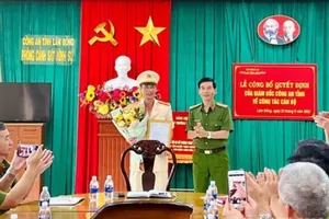 Nhân sự mới Phòng Cảnh sát Hình sự Công an tỉnh Lâm Đồng