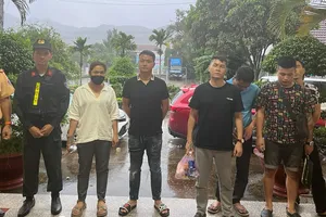 CSGT chặn bắt 7 người tham gia đánh nhau đang trên đường tẩu thoát