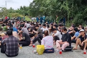 2 ngày, gần 1000 công dân từ Campuchia về nước qua cửa khẩu Mộc Bài