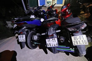 Công an Đà Lạt bắt 5 người trộm hàng chục xe máy 