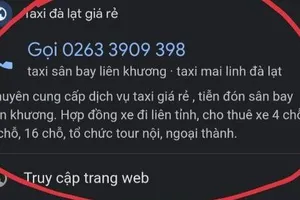 Lâm Đồng xử phạt 3 cá nhân quảng cáo trái luật
