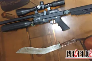 Công an Tây Ninh thu hồi nhiều vũ khí, vật liệu nổ, công cụ hỗ trợ