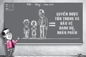 Quy định phạt người xúc phạm học sinh, giáo viên: Cần thiết