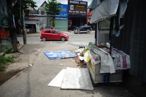 Xả rác trên đường, trong hẻm