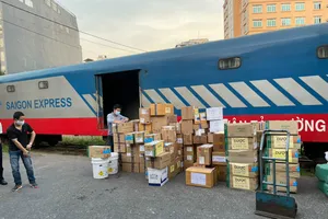 Vận chuyển hàng bằng tàu hỏa tăng mạnh