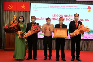 Nhiều dấu ấn của Công ty Môi trường đô thị TP.HCM