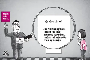 Rắc rối tờ giấy A4 ghi biên nhận giữ tiền giùm