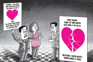 Tòa không cho ly hôn vì phường nói không mâu thuẫn