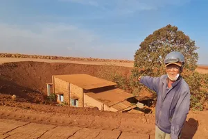 Những căn nhà cuối cùng giữa đại công trường sân bay Long Thành