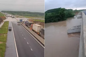 Mổ xẻ nguyên nhân gây ngập cao tốc Phan Thiết - Dầu Giây