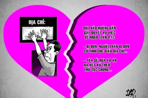 Bị đơn vụ kiện ly hôn giấu địa chỉ, xử lý ra sao?