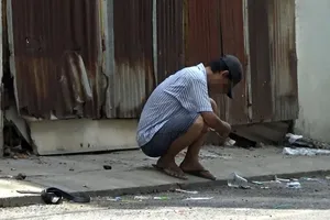 Công an huyện Hóc Môn cử lực lượng túc trực 24/24 