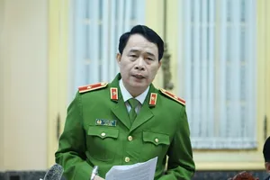 Thiếu tướng Lê Quốc Hùng, Thứ trưởng Bộ Công an. Ảnh: XĐ