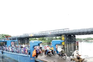 Cầu sắt An Phú Đông chuẩn bị được khai trương vào ngày 31-12-2020.