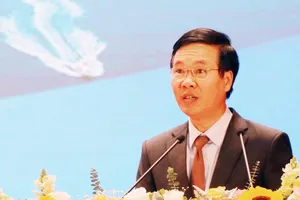 Ông Võ Văn Thưởng, Trưởng Ban Tuyên giáo Trung ương phát biểu chỉ đạo tại Hội nghị. Ảnh: TTXVN