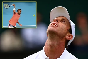 Sam Querrey và Nick Kyrgios (ảnh nhỏ) đều bị ảnh hưởng của đại dịch COVID-19.