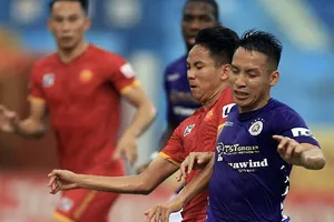 Hùng Dũng sẽ cùng đồng đội Hà Nội dốc sức qua mặt Thanh Hóa.