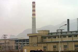 Nhà máy hạt nhân Natanz tại Iran.