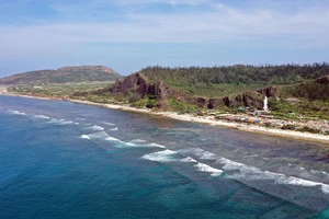 Một góc đảo Lý Sơn.