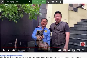 Clip Quang Lê giải cứu 5 chú chó gây xôn xao cộng đồng mạng thu hút hơn 5 triệu lượt xem.