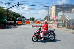 Khu vực phường Tân Phước Khánh, thị xã Tân Uyên, Bình Dương giãn cách xã hội từ 0 giờ ngày 20-6.