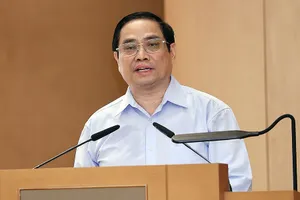 Sáng 11-8, Thủ tướng Phạm Minh Chính chủ trì phiên họp đầu tiên của Chính phủ nhiệm kỳ 2021-2026.
