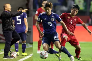 Thầy trò HLV Hajime Moriyasu từng hú hồn mới vượt qua được thầy trò ông Park ở tứ kết Asian Cup 2019.