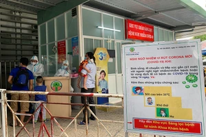  Trẻ em được thăm khám, sàng lọc COVID-19 ở BV Nhi đồng 2.