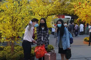 Về quê ăn tết, 'không mang ưu phiền về cho mẹ' 