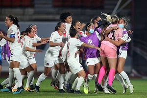 Các cô gái đội tuyển Philippines có thể hình lý tưởng khi đa phần đang sinh sống tại Mỹ.