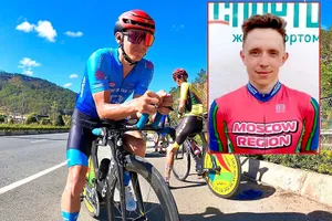 Bộ đôi tay đua người Nga Igor Frolov và Konstantin (ảnh nhỏ) đầu quân cho đội xe đạp TP.HCM tại Cúp Truyền hình TP.HCM.